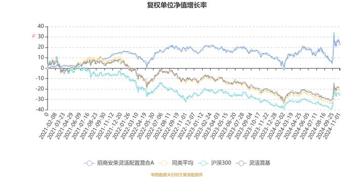 招商安荣灵活配置混合A：2024年第三季度利润369.66万元 净值增长率10.65%