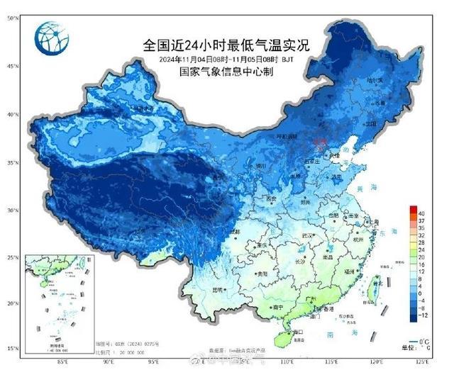 冷空气“到货”，今晨气温跌破10℃！还有一两个台风？