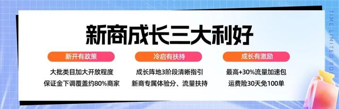 抖音电商11月限时政策释出：新商首月佣金限免，助力新店起飞！