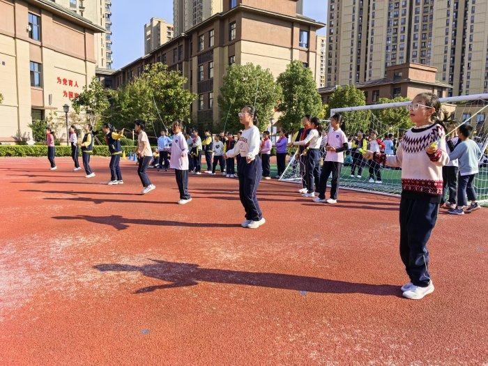 合肥市建平实验小学举办第六届体育节体质健康达标运动会