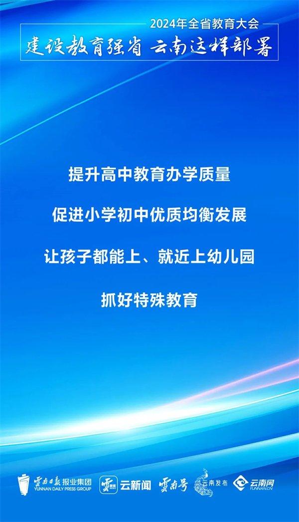 建设教育强省，云南这样部署！