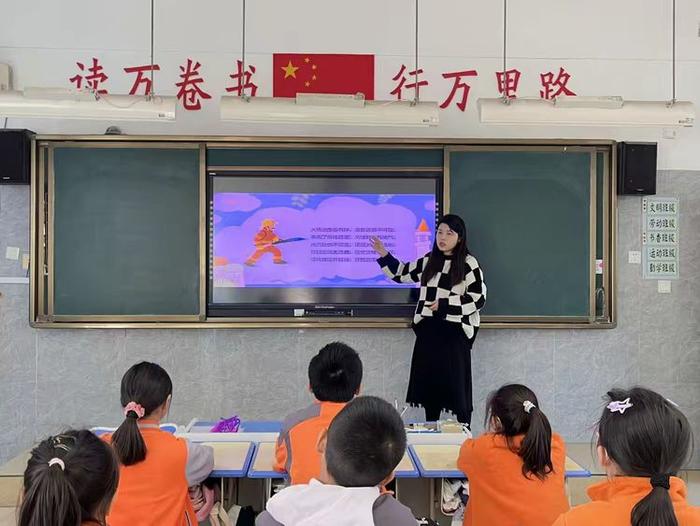 灞桥区老洞小学消防应急疏散演练活动