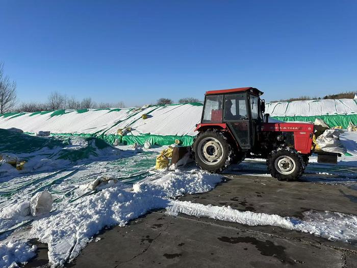 北大荒集团：人机齐上清冰雪 保路畅保粮安