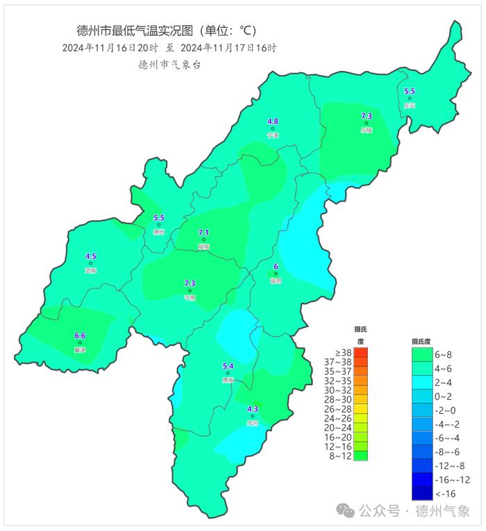 冷冷冷！未来一周德州天气→