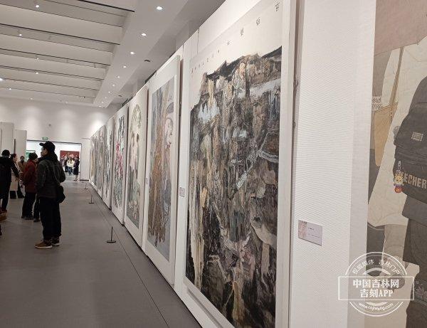 吉光凤羽——2024中国画、油画作品展在长春开幕