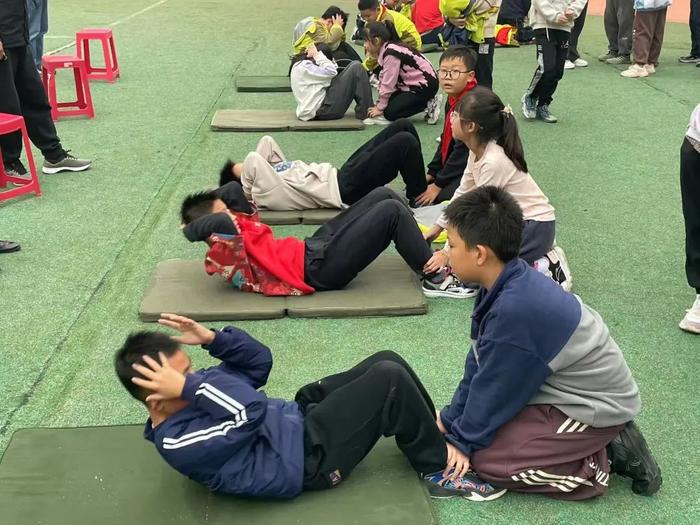 未央区西航二校2024年学生体质健康测试运动会