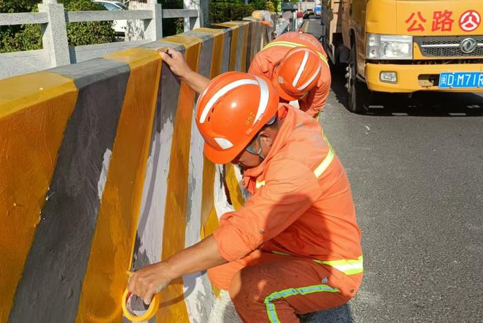 【厦门】桥梁增颜提质 刷新道路“颜值”