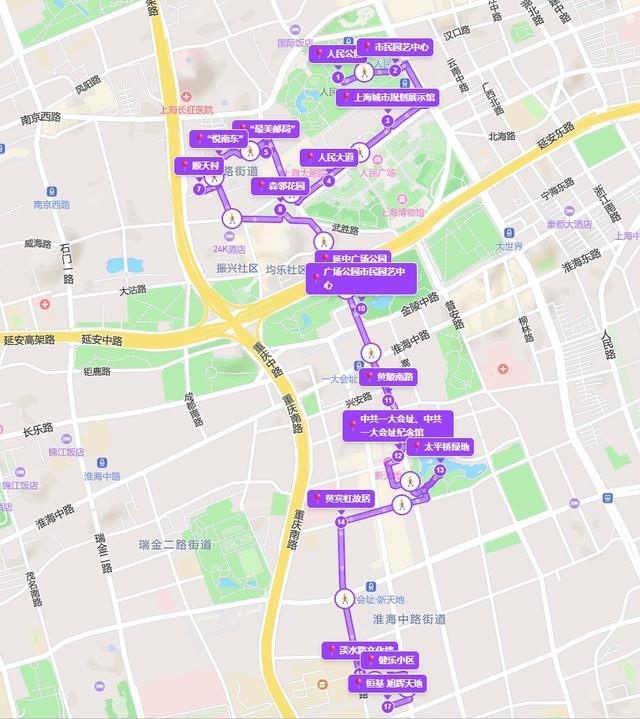 世纪风华，踏寻红色印记——在人民广场、延中绿地、新天地深度感受城市魅力！