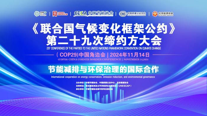 COP29进行时 | 通威股份受邀参加“节能减排与环保治理的国际合作”主题边会