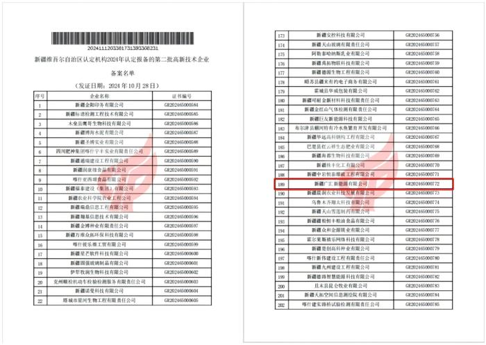 新能源公司第三次通过全国高新技术企业认定