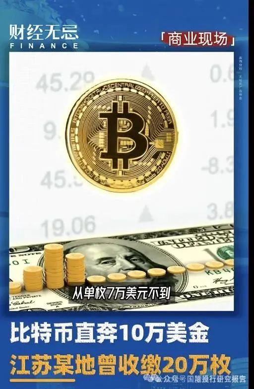 9.5万美元！比特币价格在热门ETF期权交易推动下飙升！中国也曾是比特币大国！上海高院判决书：个人持有虚拟货币不违法