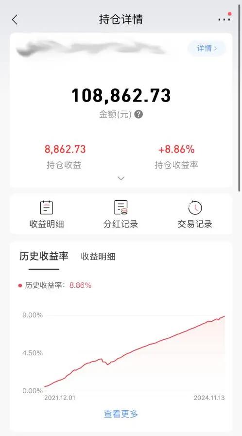 持仓收益率8%，我是买到了高收益产品了吗？