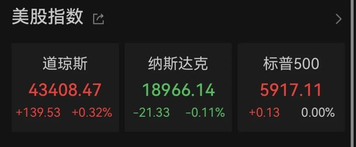 营收展望未能“打动华尔街” 英伟达股价盘后一度下跌超5%