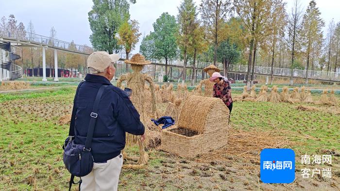 奔向现代化丨“中华城祖·世界稻源”城头山稻草编出奇幻世界