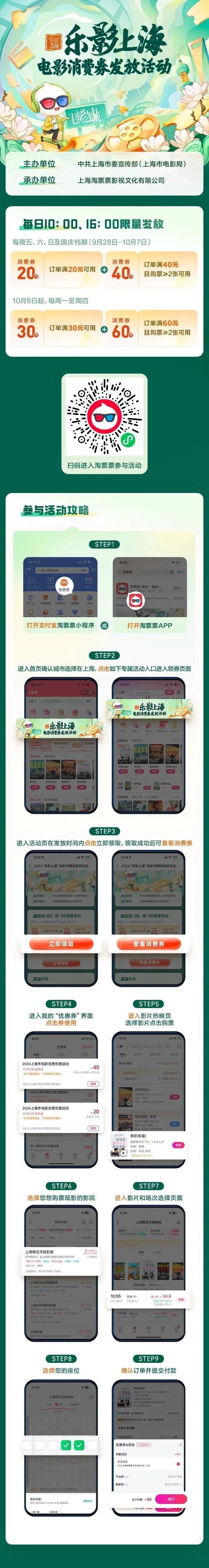 10点准时开抢！“乐品上海”消费券又来啦