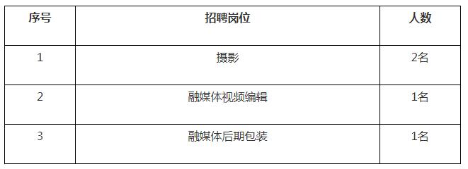 南海网、南国都市报公开招聘4人，含摄影、视频编辑等岗位