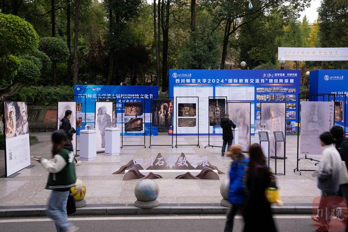 C空间丨四川石窟数字展走进高校 3D打印展品受热捧