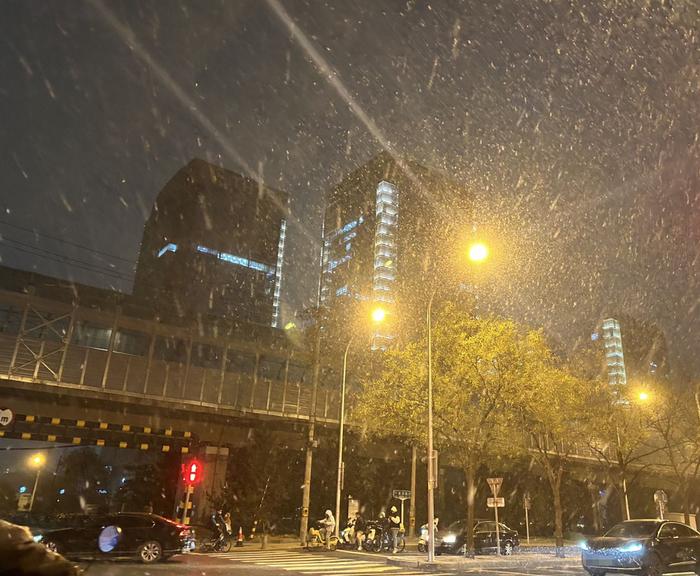 气象部门：北京降雪集中在城区及东部，将快速结束