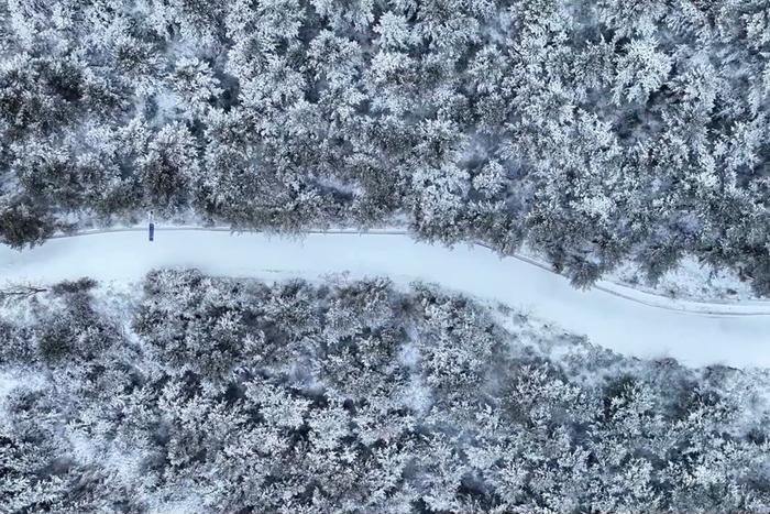 下雪啦！来看长治“水墨”太行山