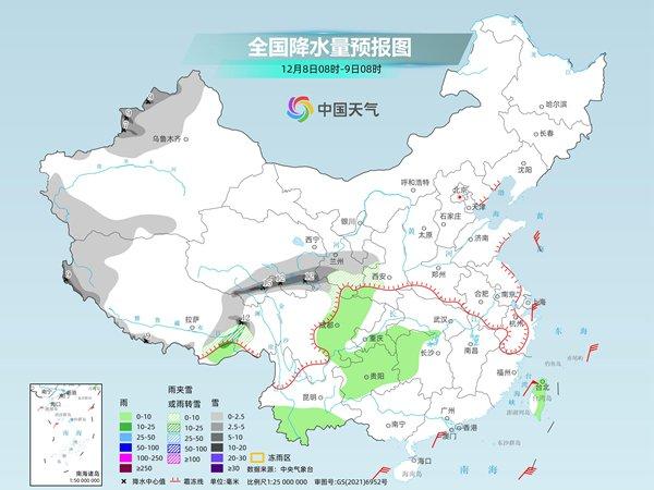 新冷空气又来!北方多地或迎今冬初雪 江南阴雨持续至下周末