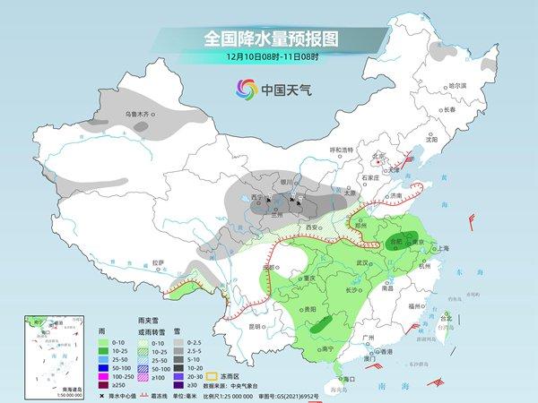 新冷空气又来!北方多地或迎今冬初雪 江南阴雨持续至下周末
