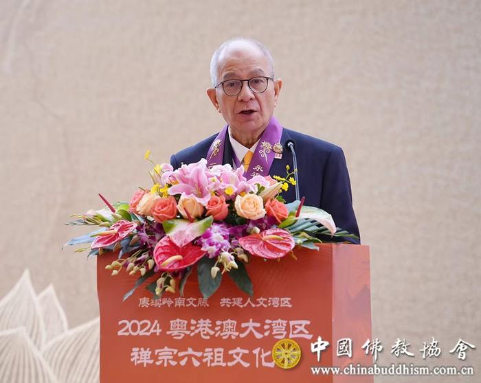 世界佛教徒联谊会会长帕洛普·泰阿利致辞
