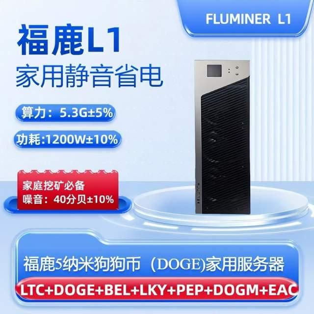 福鹿(FLUMINER-L1) 5纳米狗狗币（Doge）区块链服务器全球开发者见面会