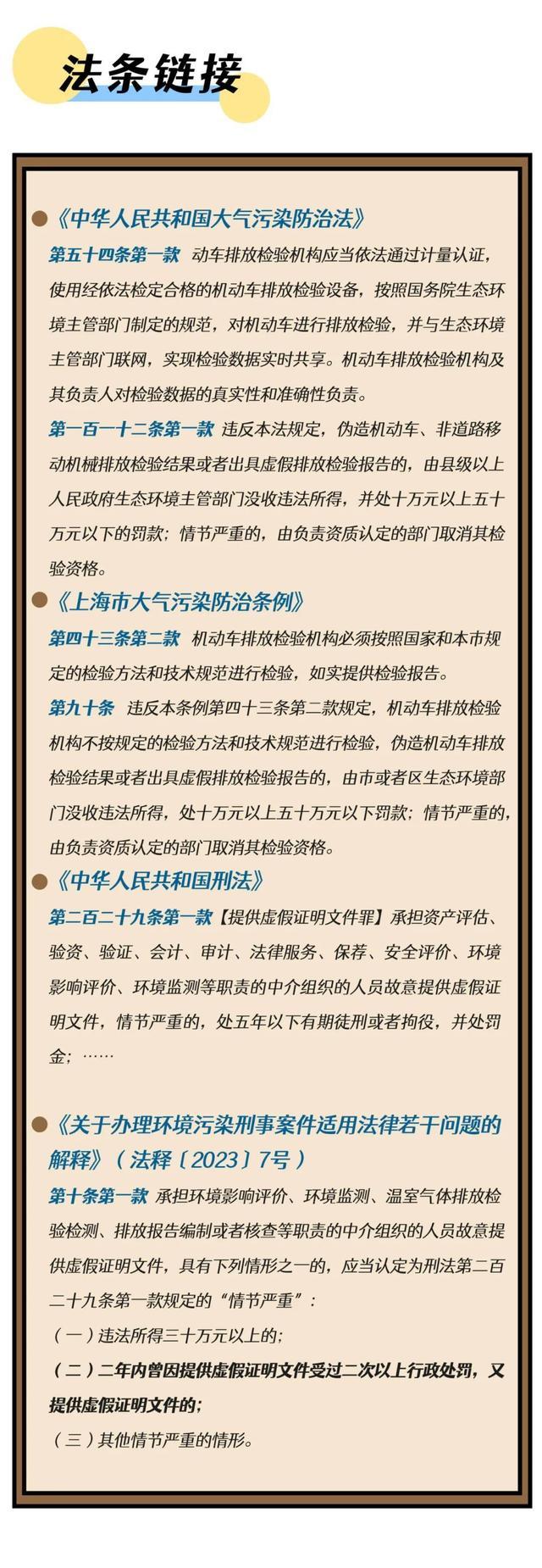 E案E说｜一而再，再而三，机动车排放检验机构屡教不改被刑拘