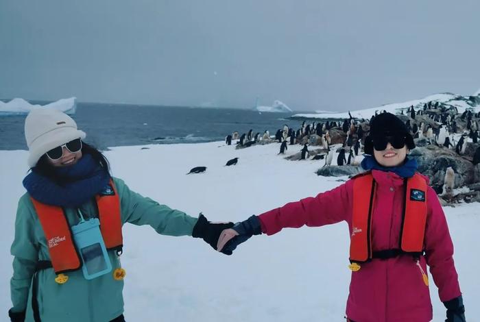 今年南极,明年北极!浙江姑娘带妈妈全球旅游,网友:太羡慕