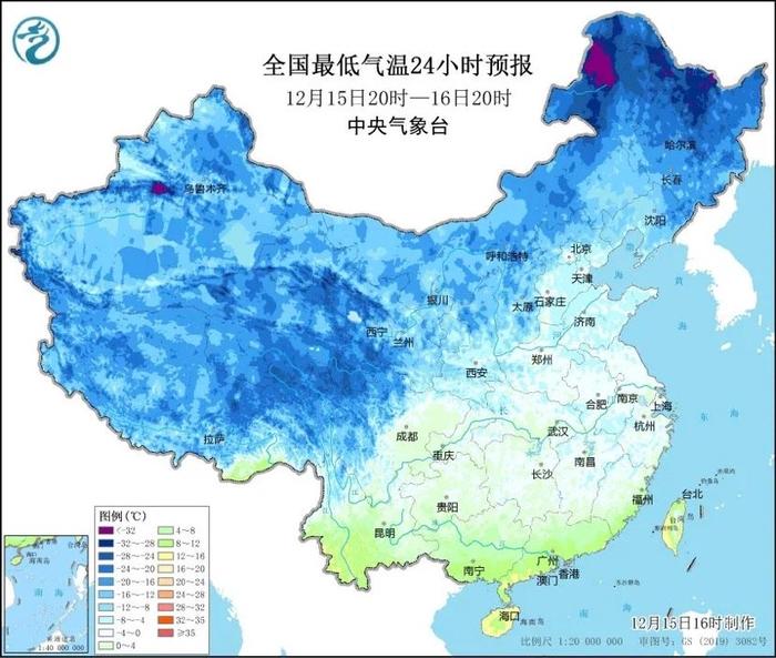 上海今晨气温创下半年新低，下周回暖乏力冷空气不断