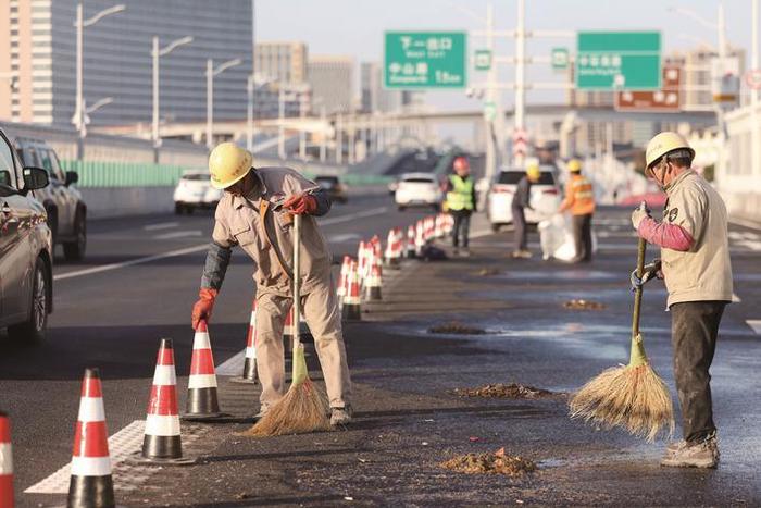 市区快速路这个匝道开放