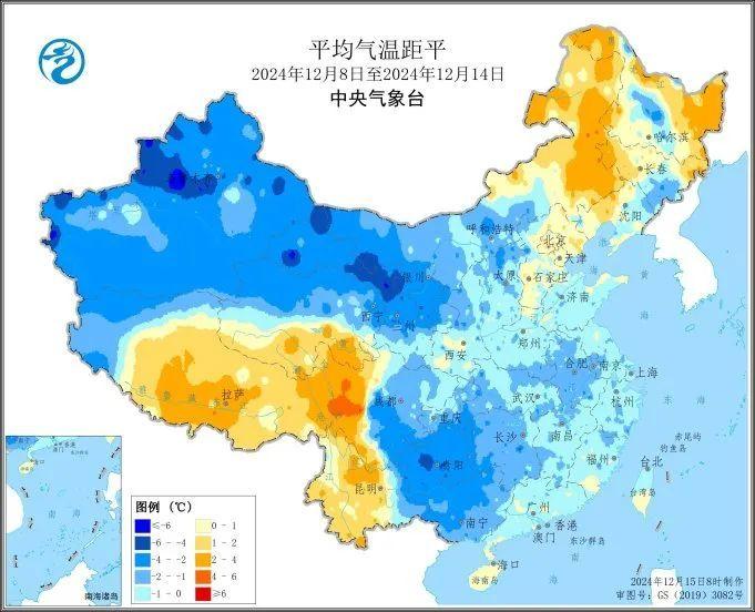 中国气象局：南方大部气温偏低 农业生产需防范寒冻害影响