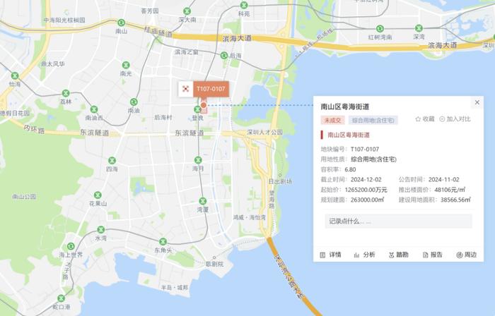 两大央企193亿元成立合资公司！半月前联手斩获185亿元深圳新“地王”，预计售价将超15万元/平方米