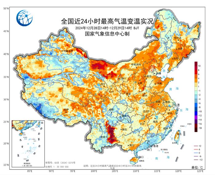 气温15℃+,这是要“入春”?全国大部将以偏暖状态跨年