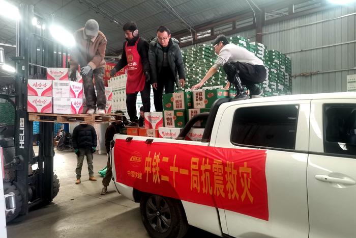 【抗震救灾 央企行动】穿越高原寒冬,中国铁建驰援定日抗震救灾