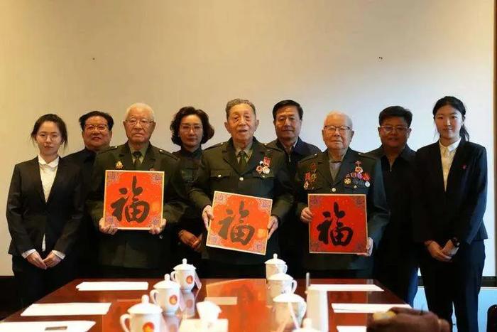 中华英烈褒扬事业促进会召开2025年慰问抗美援朝老战士新春座谈会