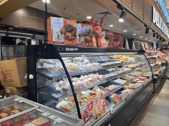 (永旺超市线下门店 消费者报道记者摄)