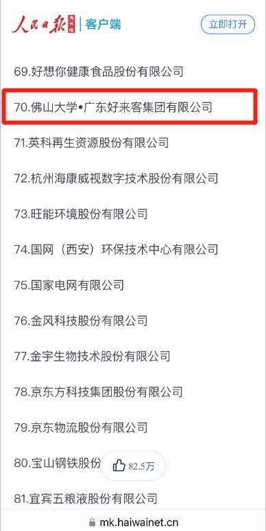 图为人民日报发布的2024中国企业ESG100指数榜单