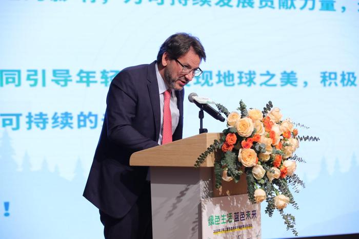 ▲书赞桉诺全球首席执行官 João Alberto Abreu致辞