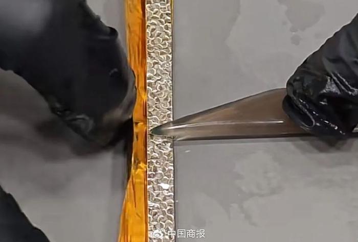 △图片来源:某“金包银”品牌视频截图。