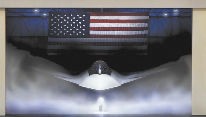 F-47的概念图(图源:美国空军)