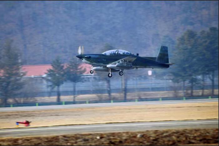 ▲韩国空军KA-1轻型攻击机 图据央视新闻
