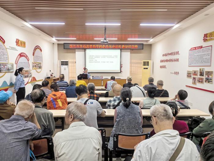 科普宣讲现场。梧州市市场监管局供图