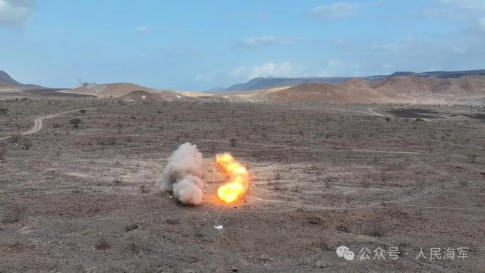 ▲中方火箭爆破器攻击目标