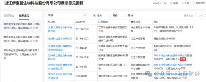 丰倍生物实控人多家疑关联方未披露 大客户为公司隐秘供应商(图11)