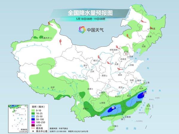 南方多轮降水接踵而至 下周初北方高温发展河南陕西局地或达40℃