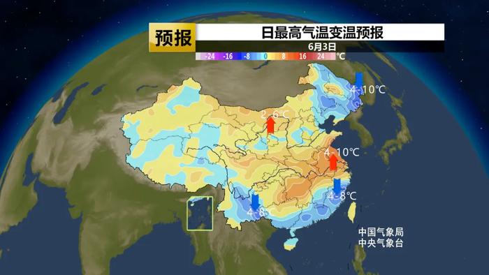 南北方超30℃炎热天气将连成片 前方还有明显降雨降温