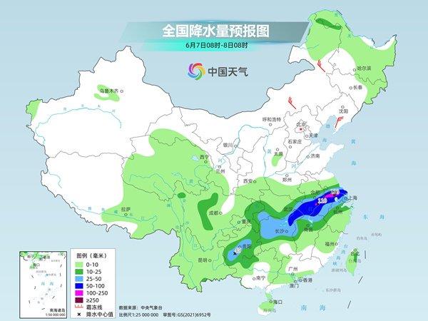 全国大部高温增多增强 明夜起南方将迎新一轮降雨过程
