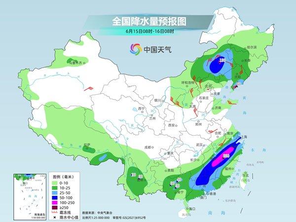 华南江南多地或遭极端台风雨 北方迎大范围降雨和对流天气