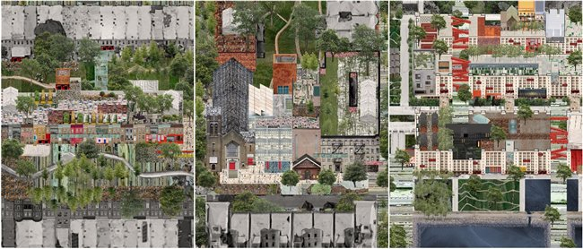 姜雨姗团队作品“拼贴城市”(合作者:Morgan Anna Kerber)